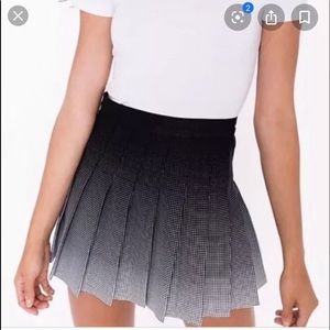 American Apparel Ombré Tennis Skirt